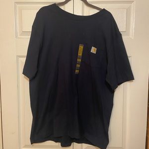 NWT Carhartt Navy Blue Shirt
